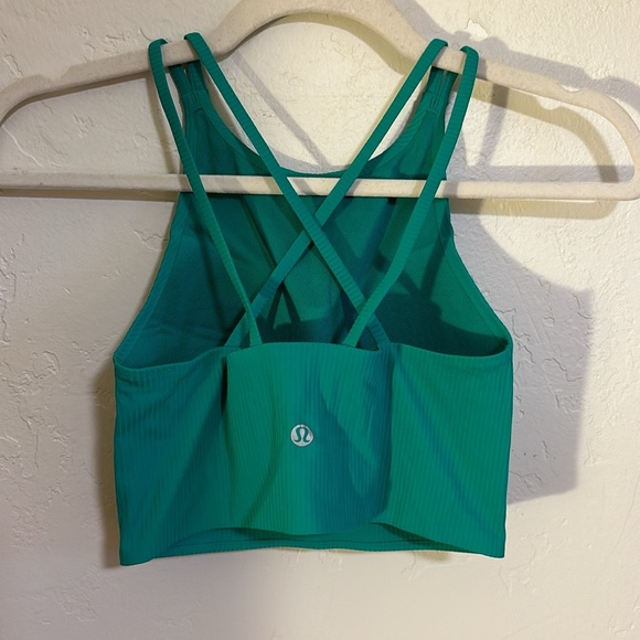 Like A Cloud Long Line Ribbed Bra - Picture 3 of 4